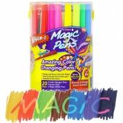 картинка Волшебные фломастеры меняющие цвет Magic Pens 20шт. в коробке