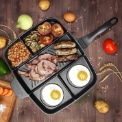 картинка Антипригарная сковорода с несколькими отделениями Magic Pan