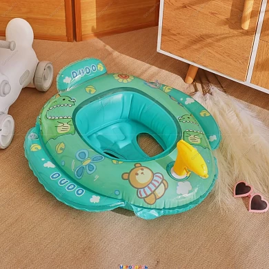 Надувной круг для плавания детский с трусами для малышей от 1 года с ножками плавательный для бассей