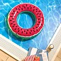Надувной круг для плавания детский от 3 лет плавательный арбуз для бассейна красный