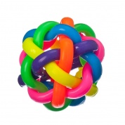 картинка Игрушка для собак мяч Молекула 7 см