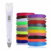картинка Набор пластика PLA разноцветный (20 цветов по 10 м) для 3D ручки