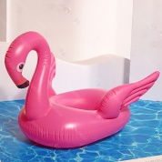 картинка Детский надувной круг с трусами для плавания Фламинго Pink Flamingo с крылышками