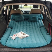 картинка Надувной автомобильный матрас кровать 190x120 см c насосом и подушками для сна