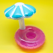 картинка Пляжный надувной подстаканник для напитков в бассейн зонтик