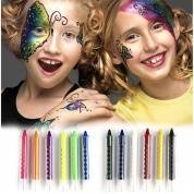 картинка Набор карандашей для грима 6 штук Face Paint Sticks боди-арт карандаши