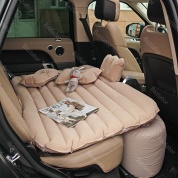 картинка Надувной автомобильный матрас кровать 136x80 см c насосом и с двумя подушками для сна