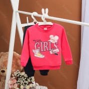 картинка Костюм детский спортивный штаны и кофта для девочки на весну GIRLS