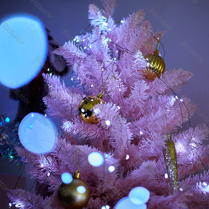 Новогодняя светодиодная гирлянда Конский хвост лучи росы 10 нитей на .