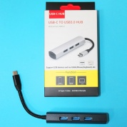картинка Хаб разветвитель USB-C для USB 3.0 4 порта