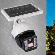 картинка Беспроводной светильник муляж камеры видеонаблюдения на солнечных батареях с датчиком движения