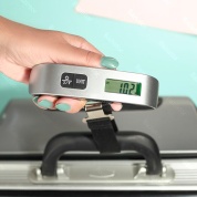 картинка Весы портативные электронные безмен для багажа Electronic Luggage Scale до 50 кг