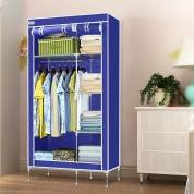 картинка Складной каркасный тканевый шкаф Wardrobe closet 110х45х175 см