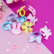 картинка Комплект детских резинок для волос "Для принцессы"