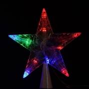 картинка Верхушка на ёлку светящаяся Звезда LED 20 см; 25 см
