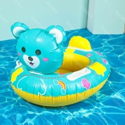 картинка Детский надувной круг с трусами для плавания и ручками Мишка Baby Boat