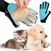 картинка Перчатка для вычесывания шерсти домашних животных True Touch