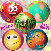 картинка Игрушка-антистресс мялка Сквиши SQUISHY Фруктовые мячики