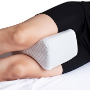 картинка Подушка анатомическая для ног и коленей с эффектом памяти Memory Foam для сна на боку