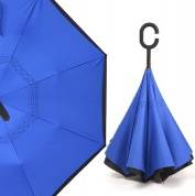 картинка Зонт-наоборот трость (зонт обратного сложения антизонт)