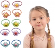 картинка Комплект детских резинок для волос "Ромашки"  для девочки
