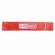 картинка Резинка для фитнеса 18 кг (эспандер) U-POWEX mini bands красная