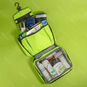 картинка Складной дорожный органайзер для путешествий Travel Wash Bag с крючком для подвешивания