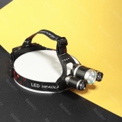 картинка Мощный налобный светодиодный фонарь High Power Headlamp со встроенными аккумуляторными батареями