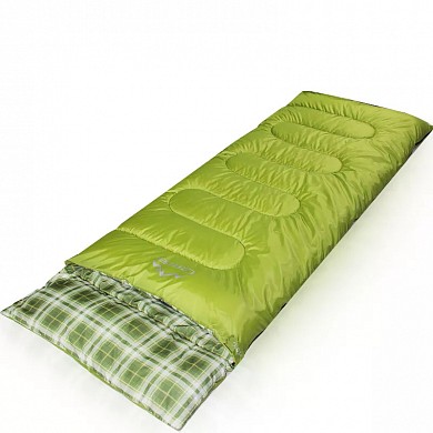 Спальный мешок туристический теплый спальник-одеяло для кемпинга, охоты и рыбалки
