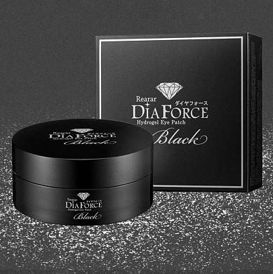 картинка Гидрогелевые патчи DiaForce Hydrogel Eye Patch Black, 60шт.