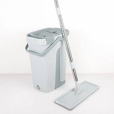 Комплект для уборки полов самоочищающаяся швабра Scratch Cleaning mop