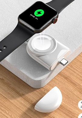 картинка Беспроводное магнитное зарядное USB устройство для умных часов Apple Watch