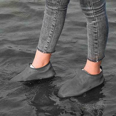 Силиконовые водонепроницаемые чехлы бахилы для обуви