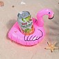 Пляжный надувной подстаканник для напитков в бассейн фламинго