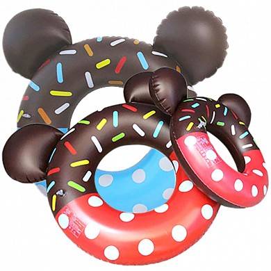 картинка Детский надувной круг с ушками мышки