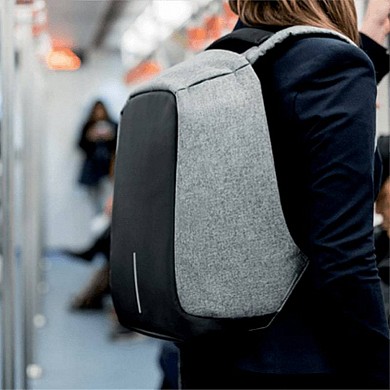 Рюкзак городской антивор для ноутбука до 15" с USB