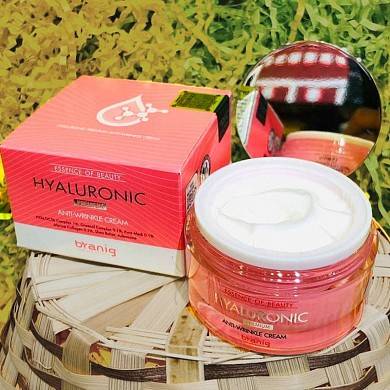 Антивозрастной крем Byanig Essence of beauty hyaluronic anti wrinkle cream, 60г