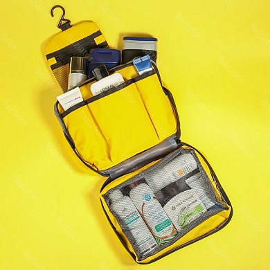 Складной дорожный органайзер для путешествий Travel Wash Bag с крючком для подвешивания