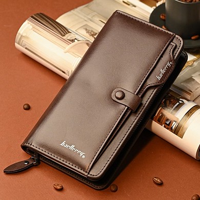 Мужское портмоне (кошелёк) Baellerry Stylish Business c дополнительным съёмным картхолдером