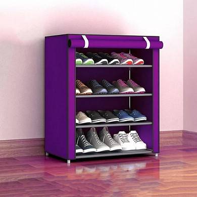 Складной тканевый шкаф для обуви HCX
