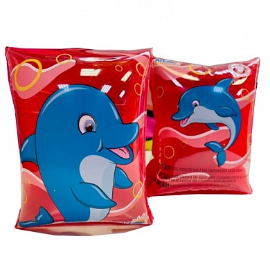 Нарукавники надувные детские Дельфинчики 2 шт. для плавания