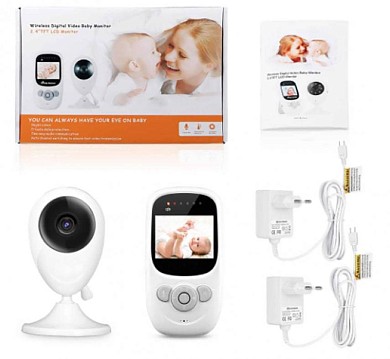 Видеоняня Digital Video Wireless Baby Monitor 2.4 TFT LCD Monitor