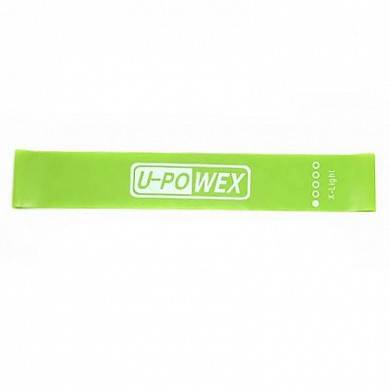 картинка Резинка для фитнеса 4,5 кг (эспандер) U-POWEX mini bands зеленая