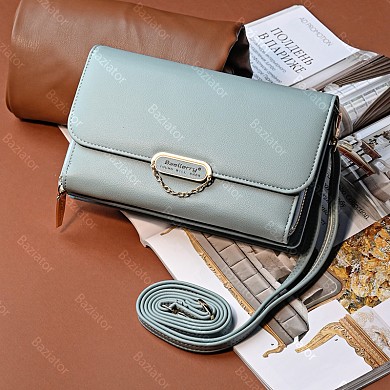 Дамский кошелек вместительная сумка кросс-боди Baellerry для мобильного телефона на молнии