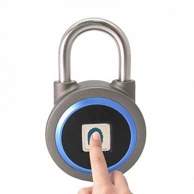 Навесной биометрический замок с отпечатком пальца SmartLock
