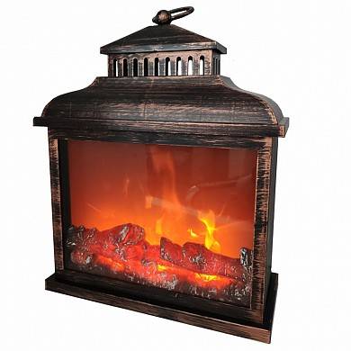 Электрический камин LED Fireplace Lantern