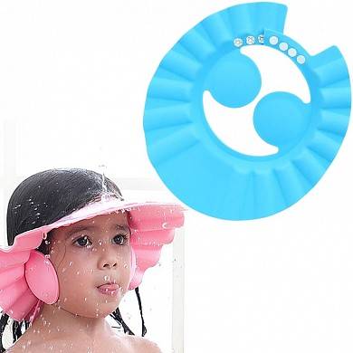 Шапочка-козырёк для купания детская "Купаемся без слез"