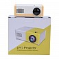 Мини проектор LED Projector Unic YG-300 желтый портативный переносной