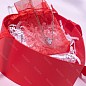 Подарок на 14 февраля девушке подвеска сердце с цирконом в коробке сердце