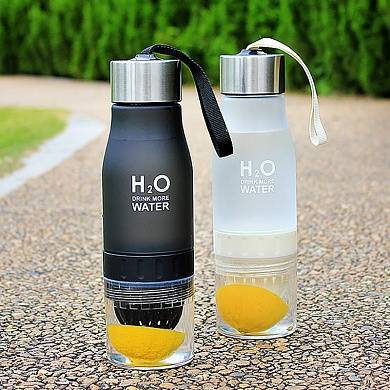 Бутылка соковыжималка H2O Drink more water 650 мл